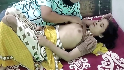 Indian teen is getting her pussy fucked and she is making out