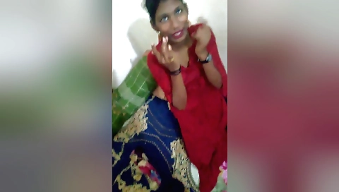 Indian milf rides her husband in a homemade porn clip