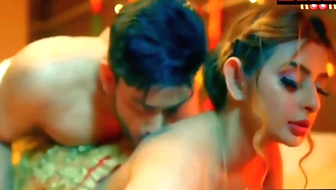 Hot milf red-head big-tittled wife sucks and cums on her老公