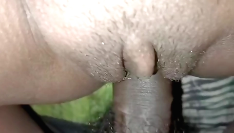 Indian girlfriend fucked from the bottom of her pants
