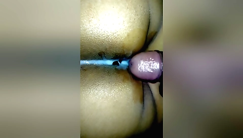 Hot sex in a 79 inch long chair – hot threeensual handjob