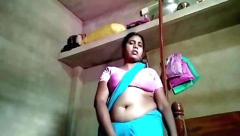 Indian wife in a sexy dress and stockings 024 7939544