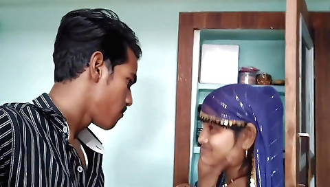 Indian girl with a nice ass sucks and bangs the hubby hard