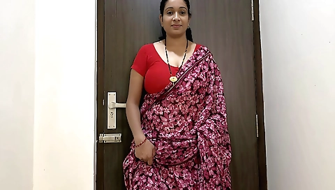 Priya bhabhi was getting bored and she decided to go to bathroom