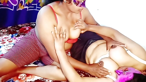 Sexy blonde teen and her lesbian lover in a lesbian video