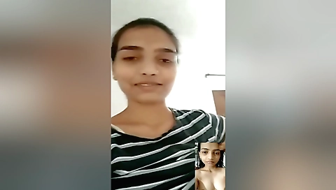 Indian amateur girl shows her beautiful body on webcam