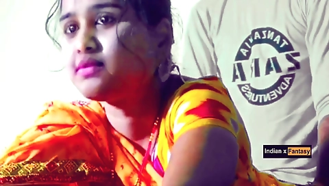 Hot indian maid bhabhi got a hot fuck in the kitchen
