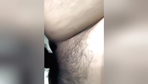 Blonde amateur girl with hairy pussy enjoys getting fucked