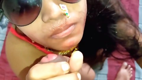 Bhabhi gets her body fucked and she gets her face covered