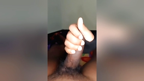 Indian hairy chick with big hairy pussy on a couch
