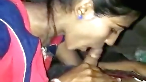 Amateur brunette teen enjoys a very passionate blowjob