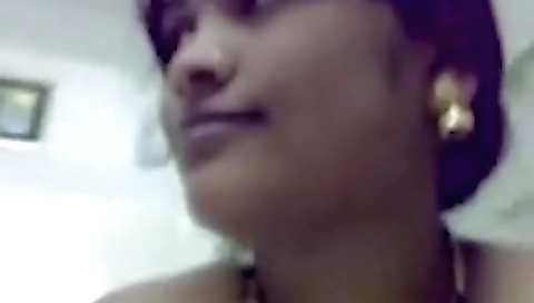Indian brunette with big tits plays with cock in pov video