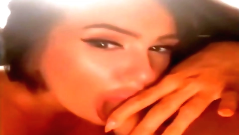 Busty indian stepmom is doing something with her pussy