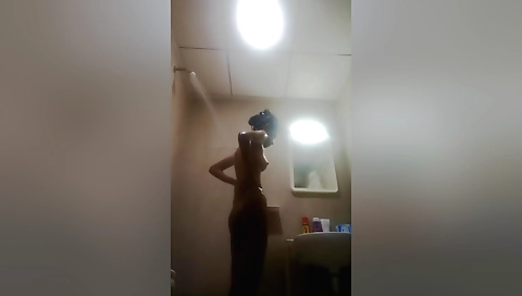Busty brunette with a hot ass in this amateur hd video