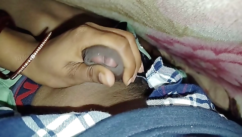Handjob and sexy indian action with some hot vibrator