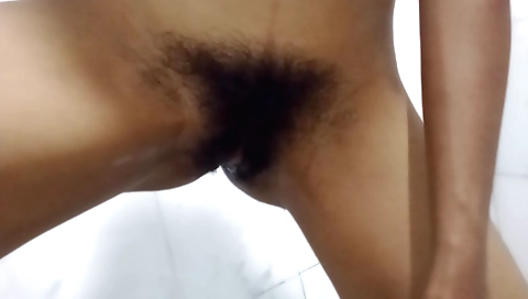 Hairy indian woman enjoys getting fucked by a cock
