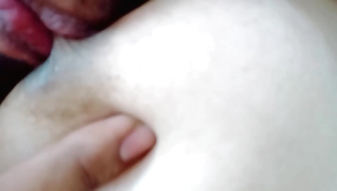 Indian girl in sexy lingerie shows her cute nipples