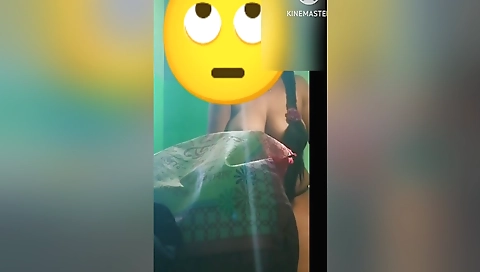 Hot brunette bhabhi with huge tits fucked in homemade video