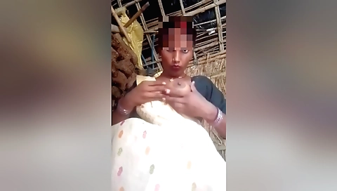 Slender indian teen has a sexy auntie in her neighborhood