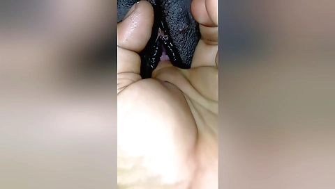 Indian teen 18+ gets her wet pussy fingered by a horny man
