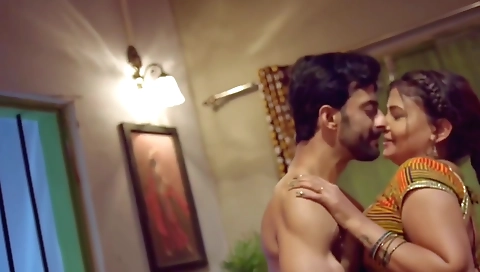 Indian mature and young man with hot milf 18+ in her jeans