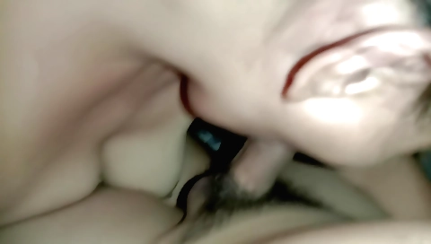 Deepthroated blowjob from 18yo girl in amateur porn