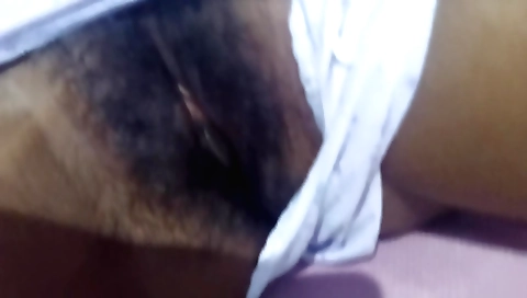 Hot Indian amateur with big white penis making a video