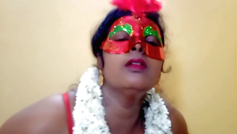 Mature auntie masturbating on the bed for the first time
